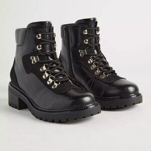 NWT Torrid Lace-Up Hiker Bootie (WW)